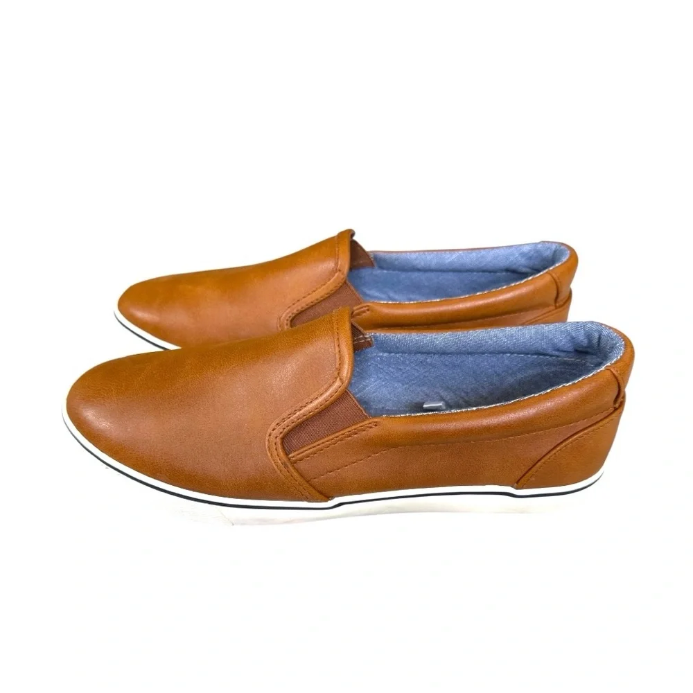 Cat & Jack Tan Dress Shoes with Smooth Leather